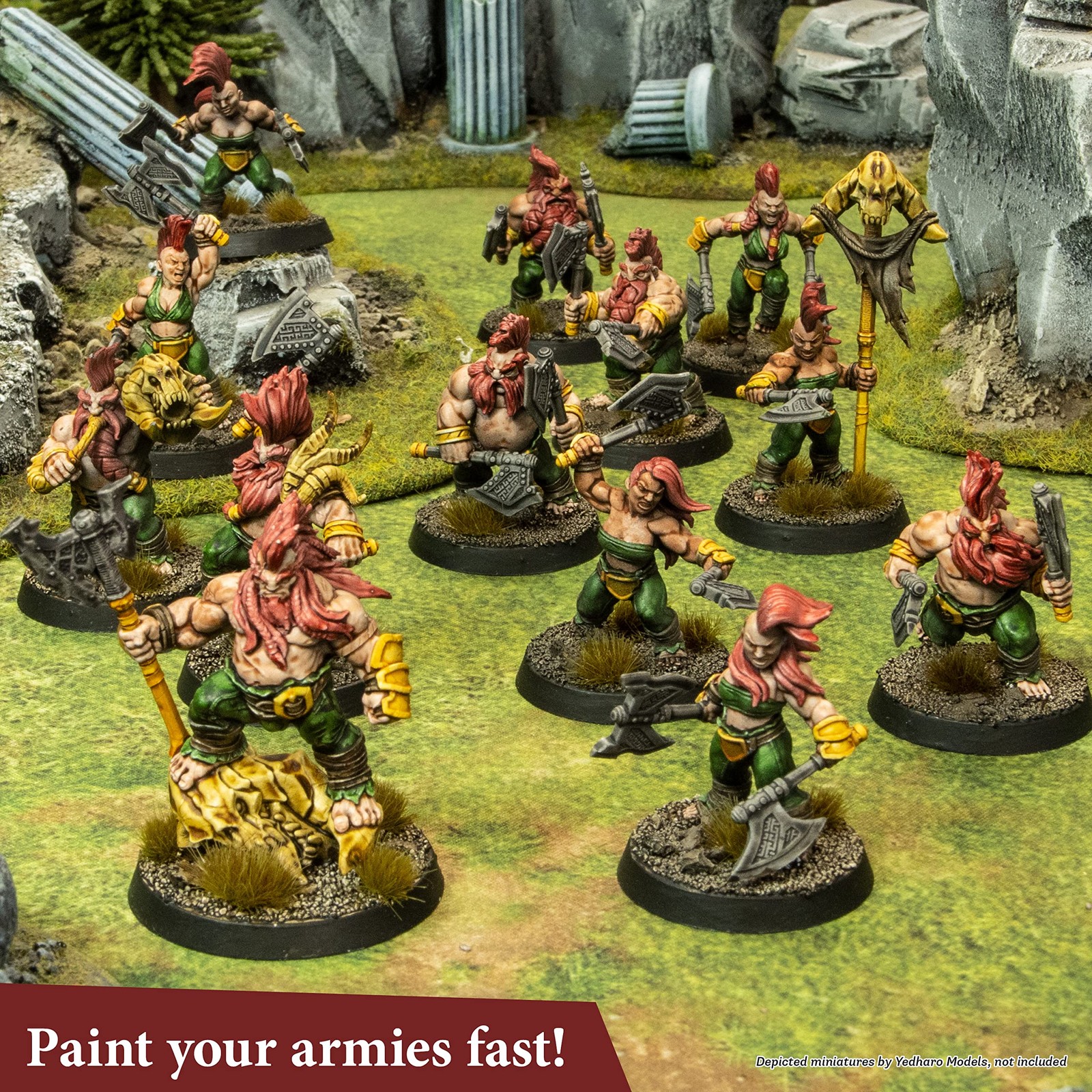 The Army Painter Speedpaint 2.0 Mega Set Combo, 50 18 ml each, Multicolor