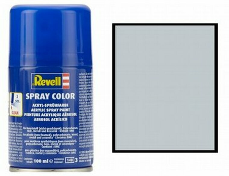Revell 34199 Spray Aluminum Metallic