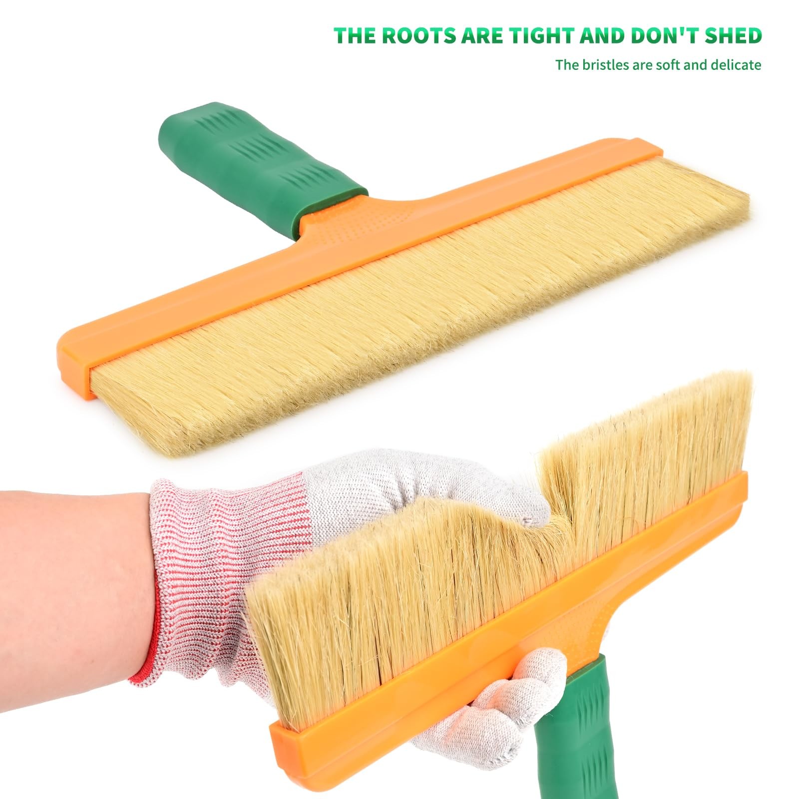 Brush Wrap Tool, 12″ Professional Soft Boar Hair Bristle Car Detailing Brush …