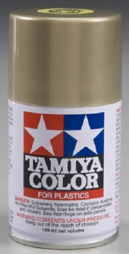 Tamiya TS-84 Metallic Gold Spray Lacquer Paint 85084