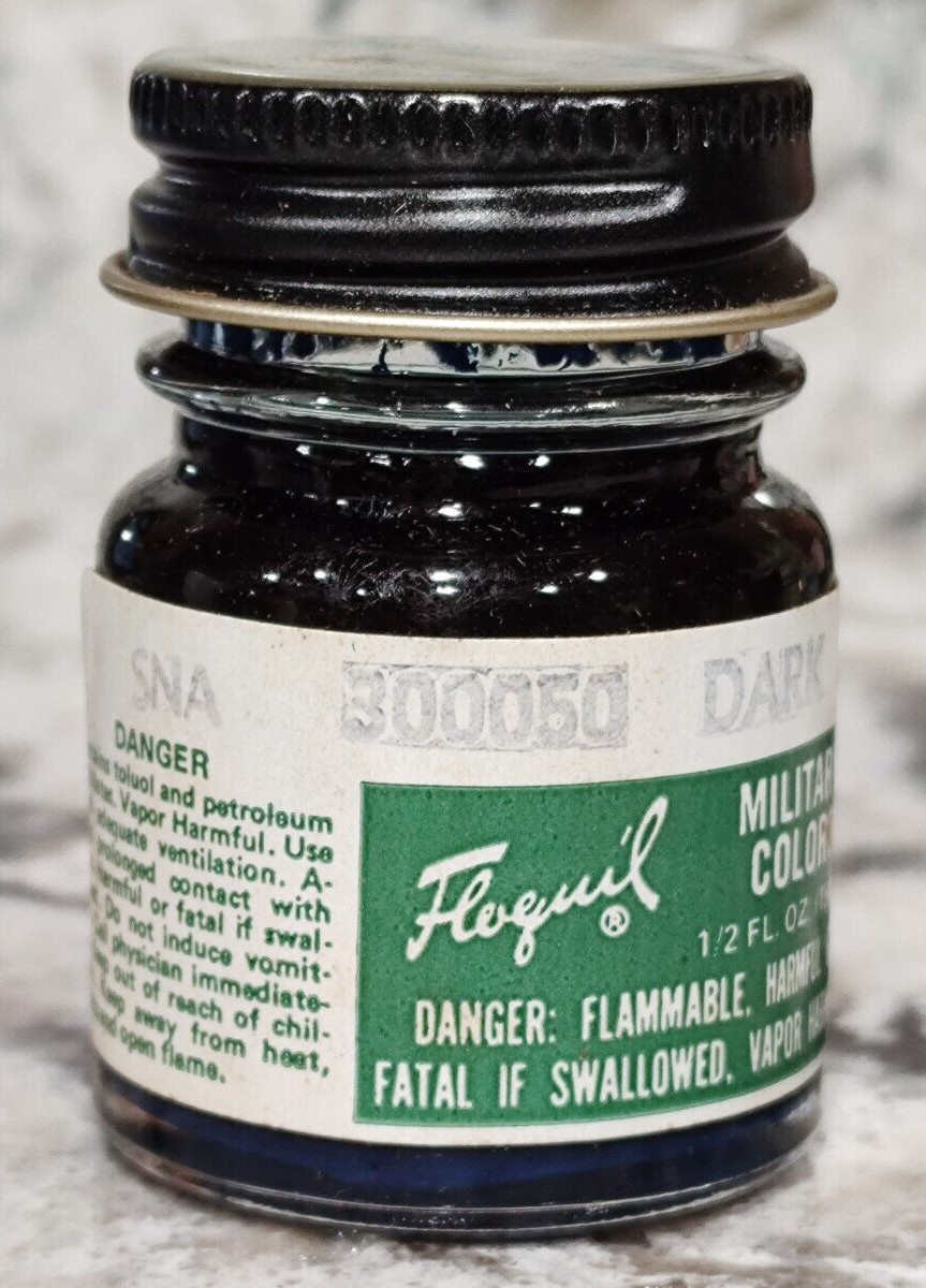 FLOQUIL ENAMEL MODEL HOBBY PAINT – MILITARY COLORS .5 oz OUNCE – DARK BLUE