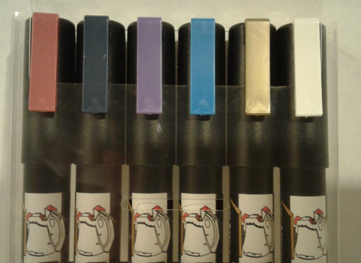 Gunze Sangyo GMS-124 Gundammarker Marker, advanced set.