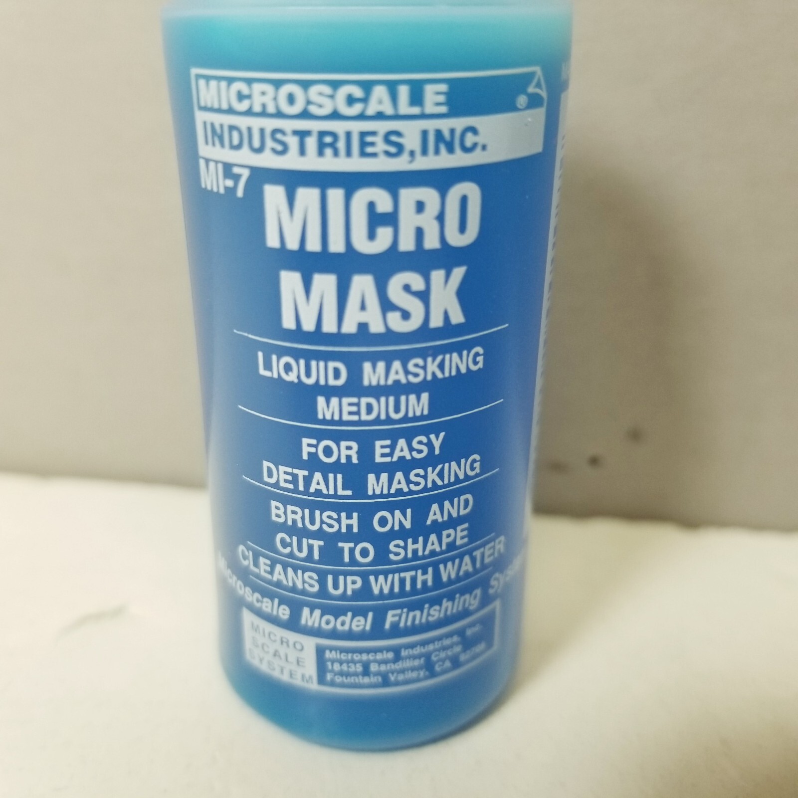 Microscale #MI-7 Micro Mask Liquid Masking – 1oz Model Railroad Planes Cars