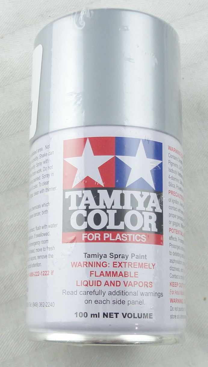 Tamiya TS-30 Silver Leaf Lacquer Model Paint 100ml Aerosol Spray Can 85030