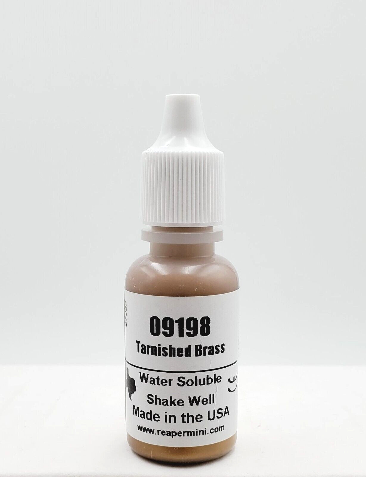 TARNISHED BRASS Reaper Miniatures Master Series Paints REM09198 (0.5 oz Bottle)