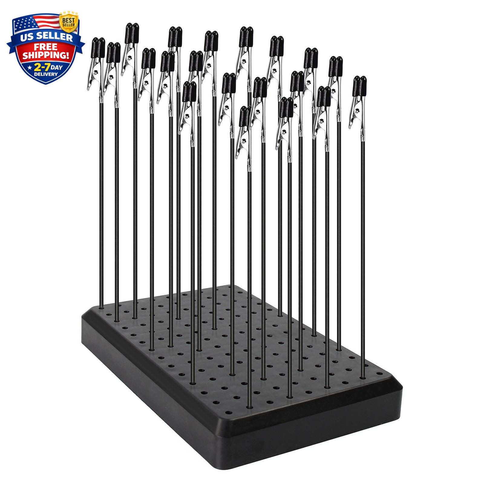 1PC Painting Stand Base and 20PCS Alligator Clip Stick Set Modeling Tools for Ai