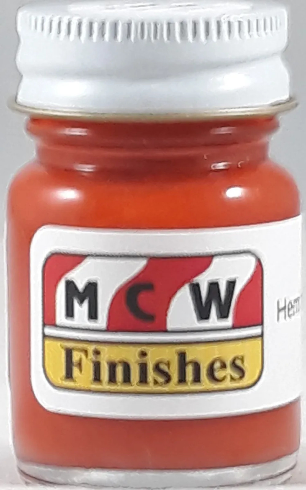 MCW Finishes Hemi Engine Orange Enamel Model Paint for Auto