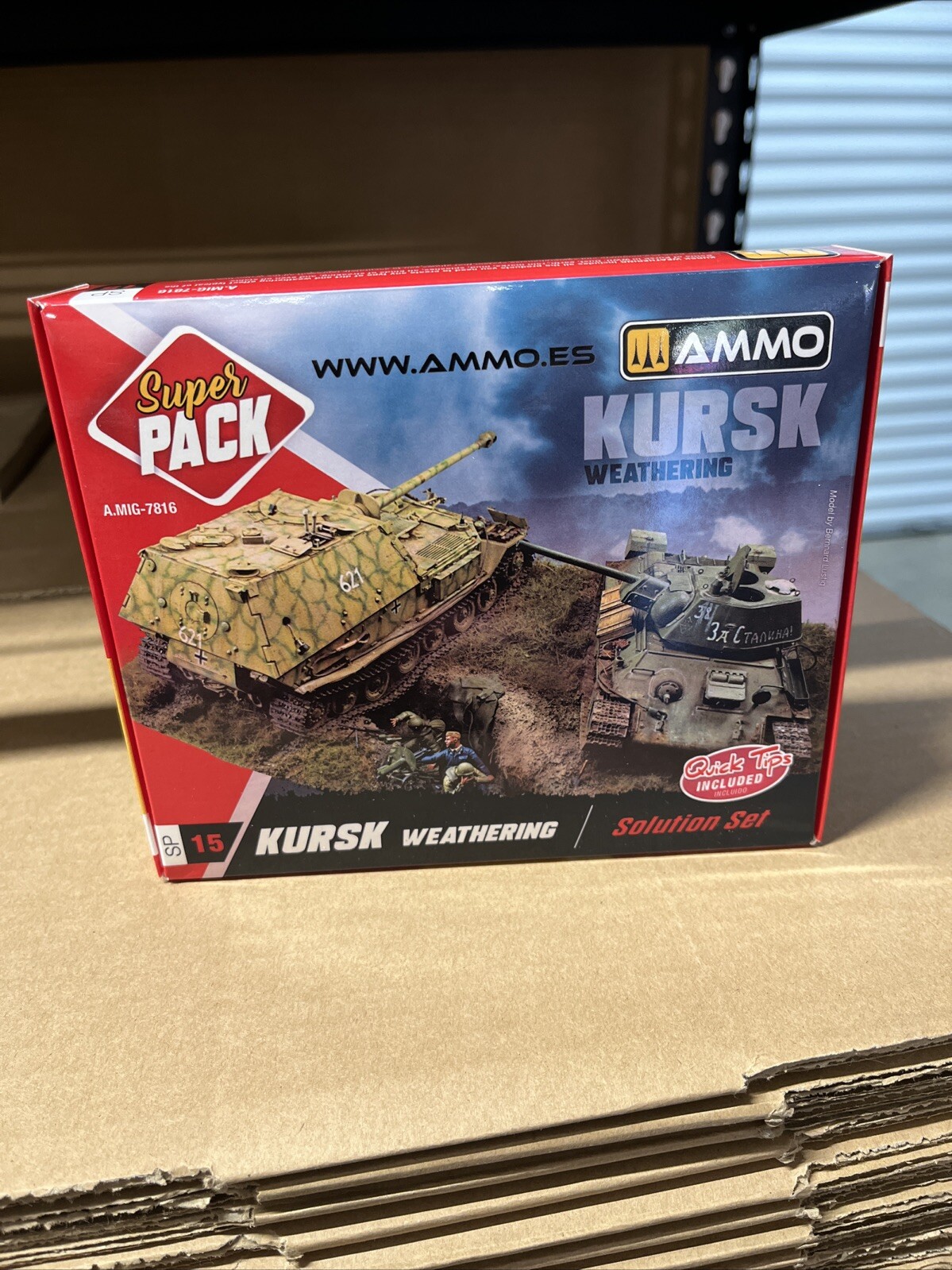 Mig Ammo #7816 Kursk Weathering Solution Set Includes 11 Products!