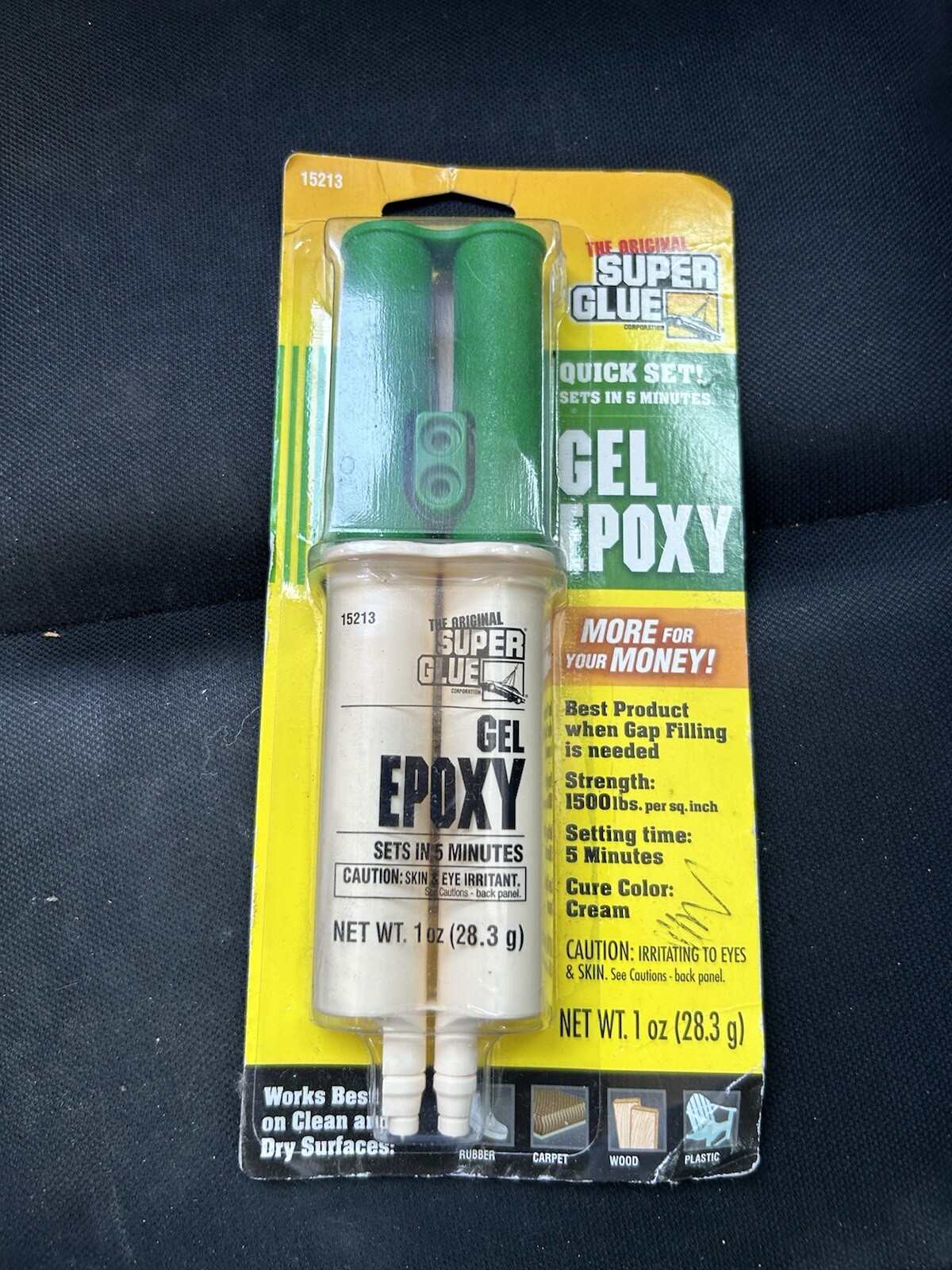 ZAP 5-minute Gel Epoxy – Cream (1 oz / 28.3 g) F5