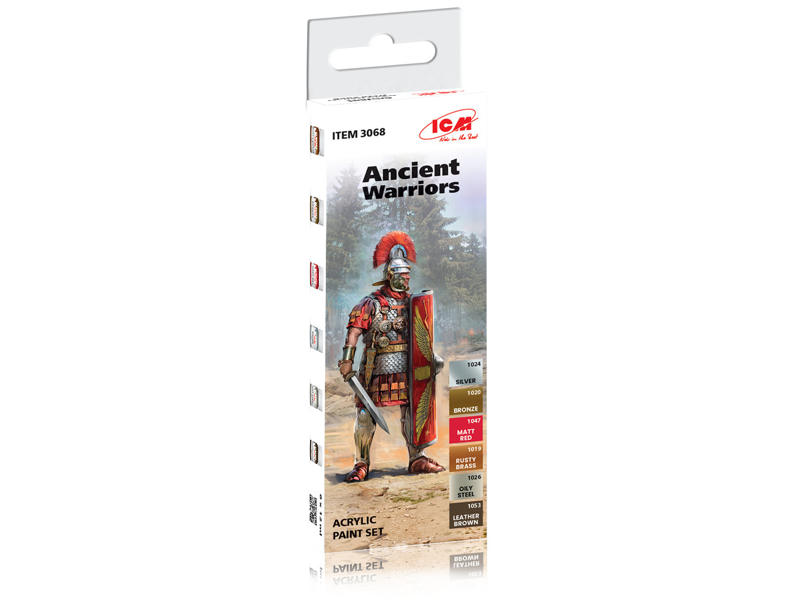 ICM 3068– Acrylic paint set for Ancient Warriors