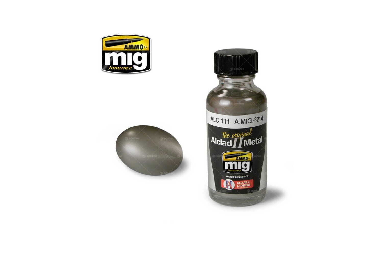 Ammo Mig Magnesium Alclad Metallic Paint ALC111 30ml