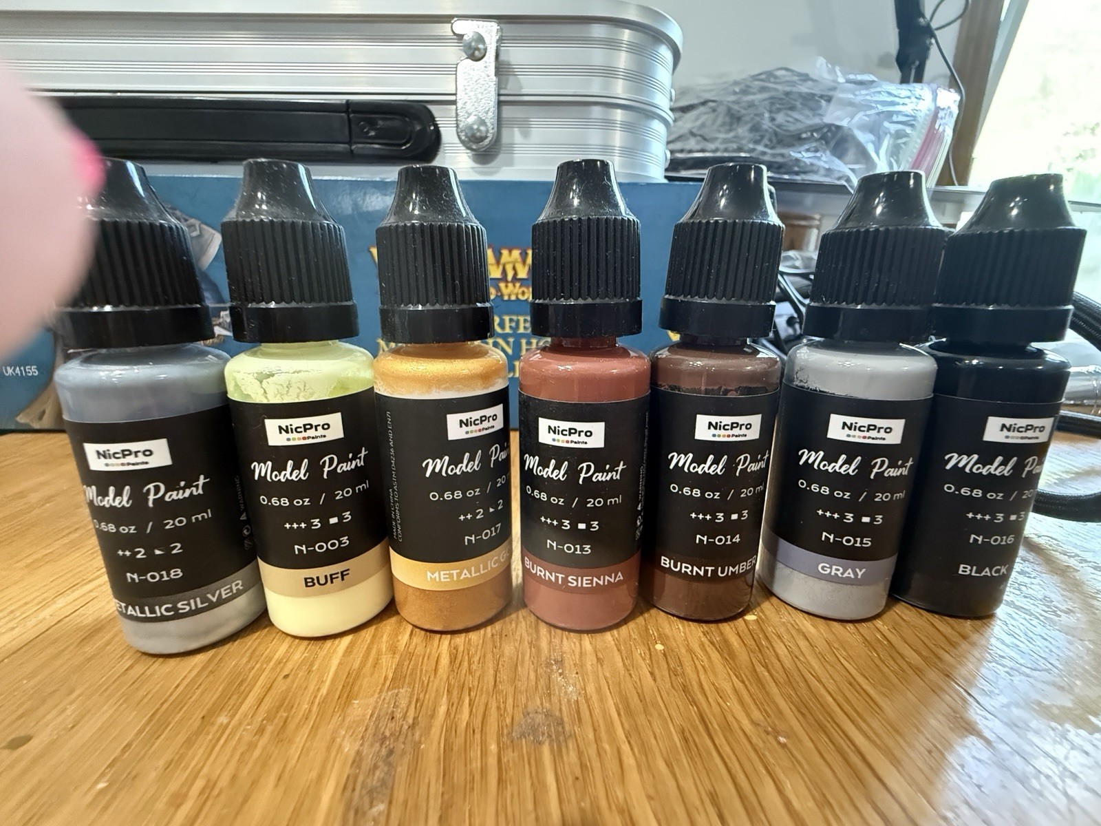 Mixed Brands Model Paint Lot Multicolor Metallic 20ml/0.68oz Bottles