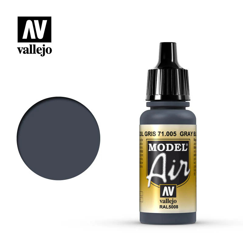 Vallejo Model Air 71.005 Grey Blue 17ml