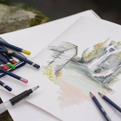 Watercolor Paper Pad A4 8.27×11.69 Inch 12 Sheets Art Painting Sketch