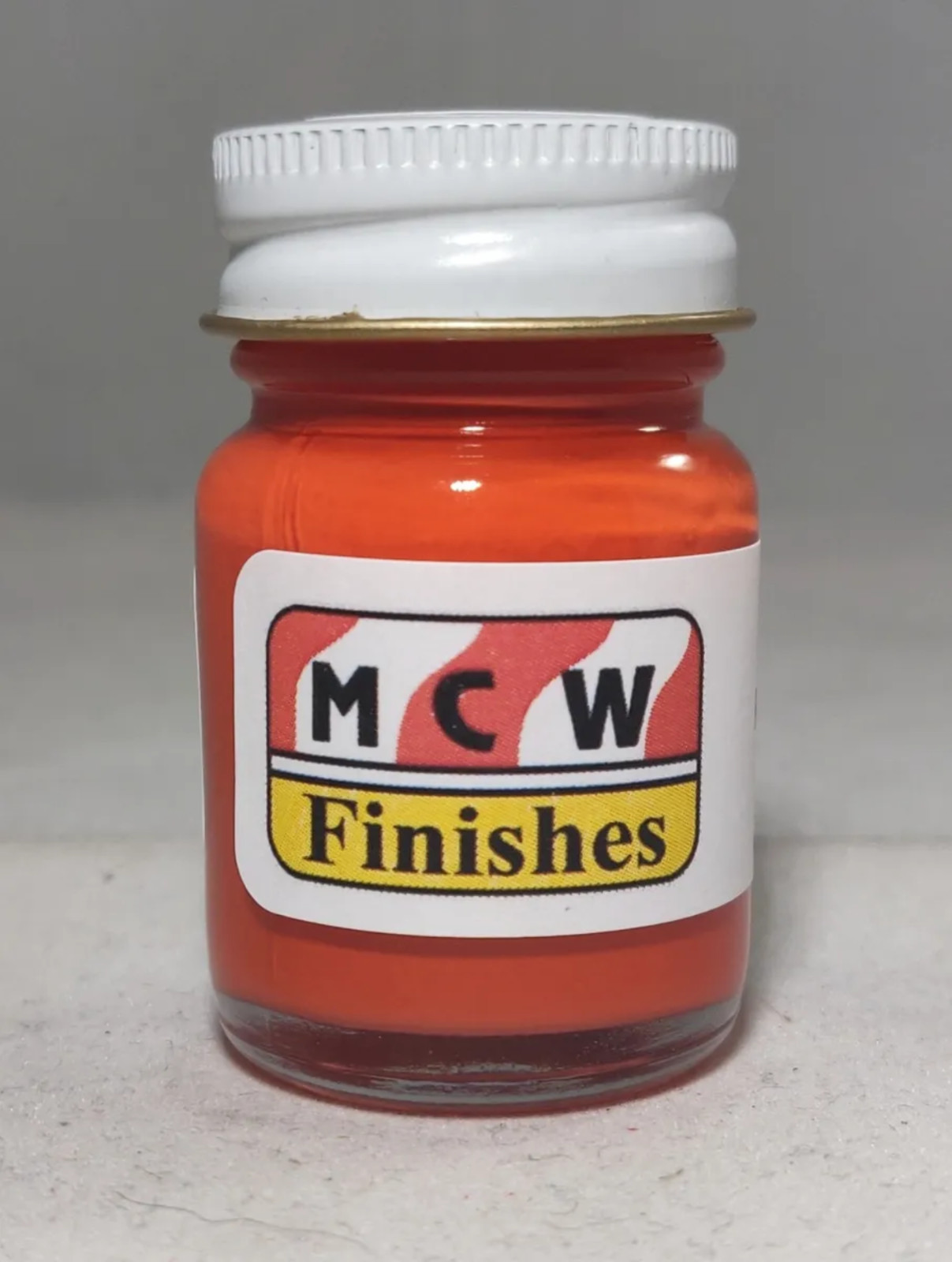 MCW Finishes 6900E Hugger Orange Enamel Model Paint for Auto