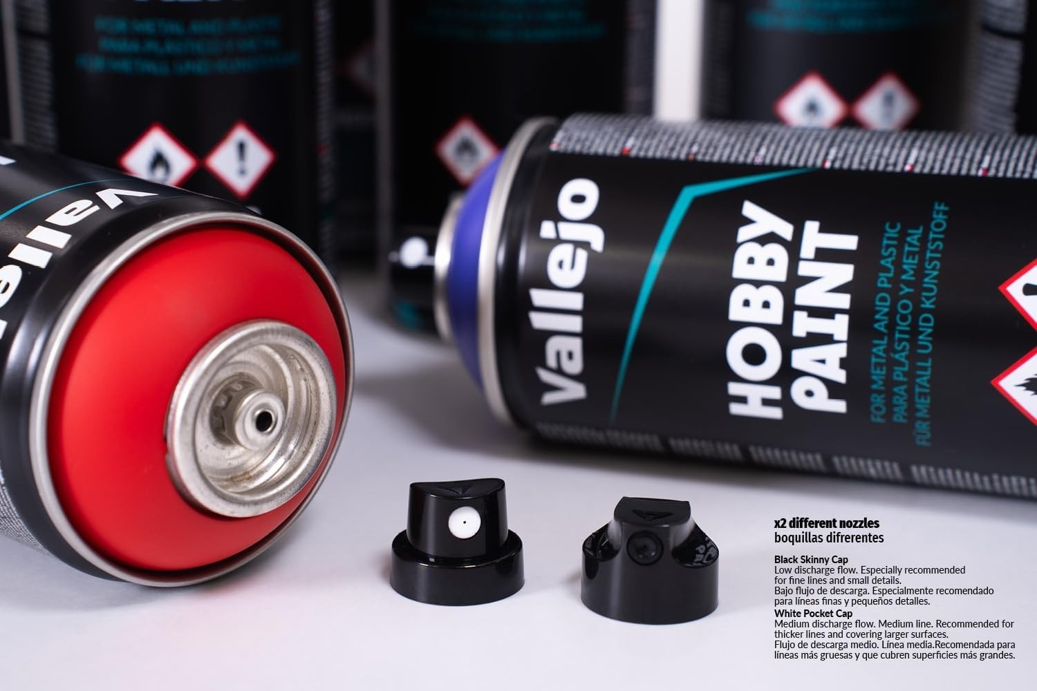 Hobby Paint Spray Basic Primer | Black 400 ml. 13.52 fl.oz. | Perfect Matt an…