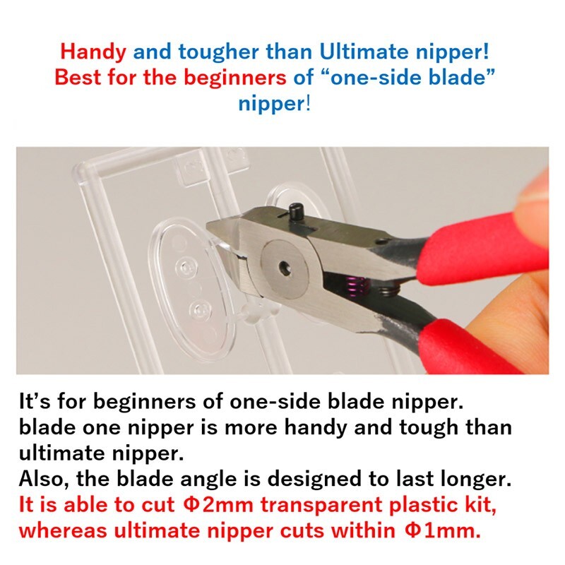 God Hand Godhand GH-PN-120 Red Blade Single Blade Nipper Plastic Model Kit
