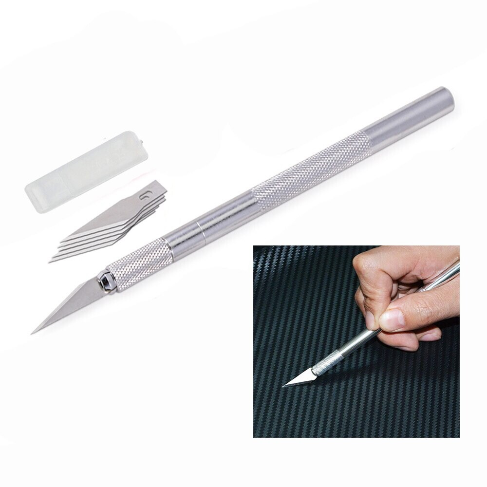 7PC Hobby Exacto Knife For X-Acto Blades Set For Wrap Craft Tool Vinyl PPF Film