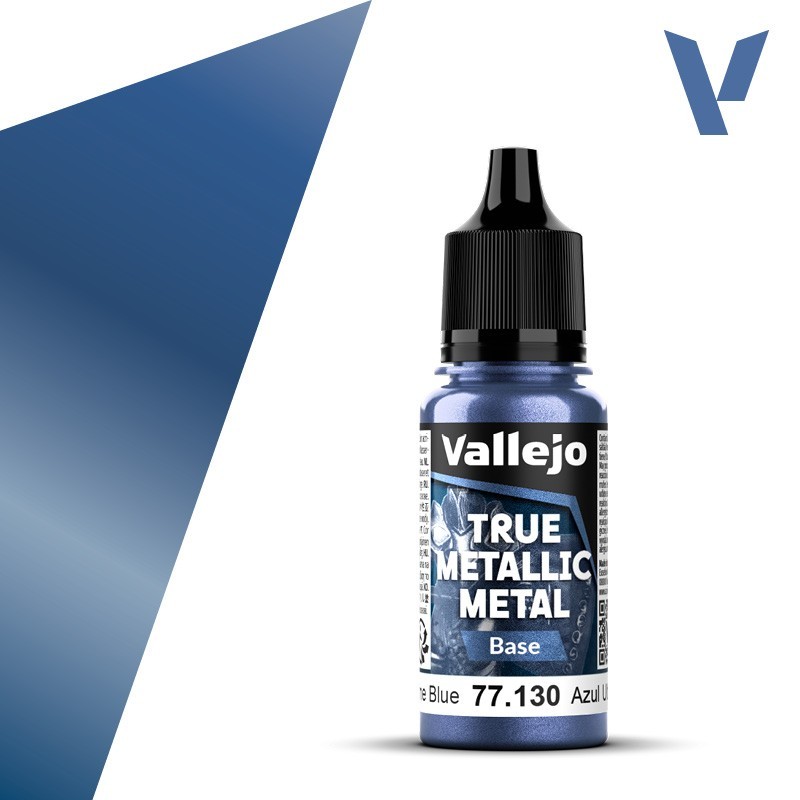 Vallejo True Metallic 77.130 Ultramarine Blue (Base) 18ml