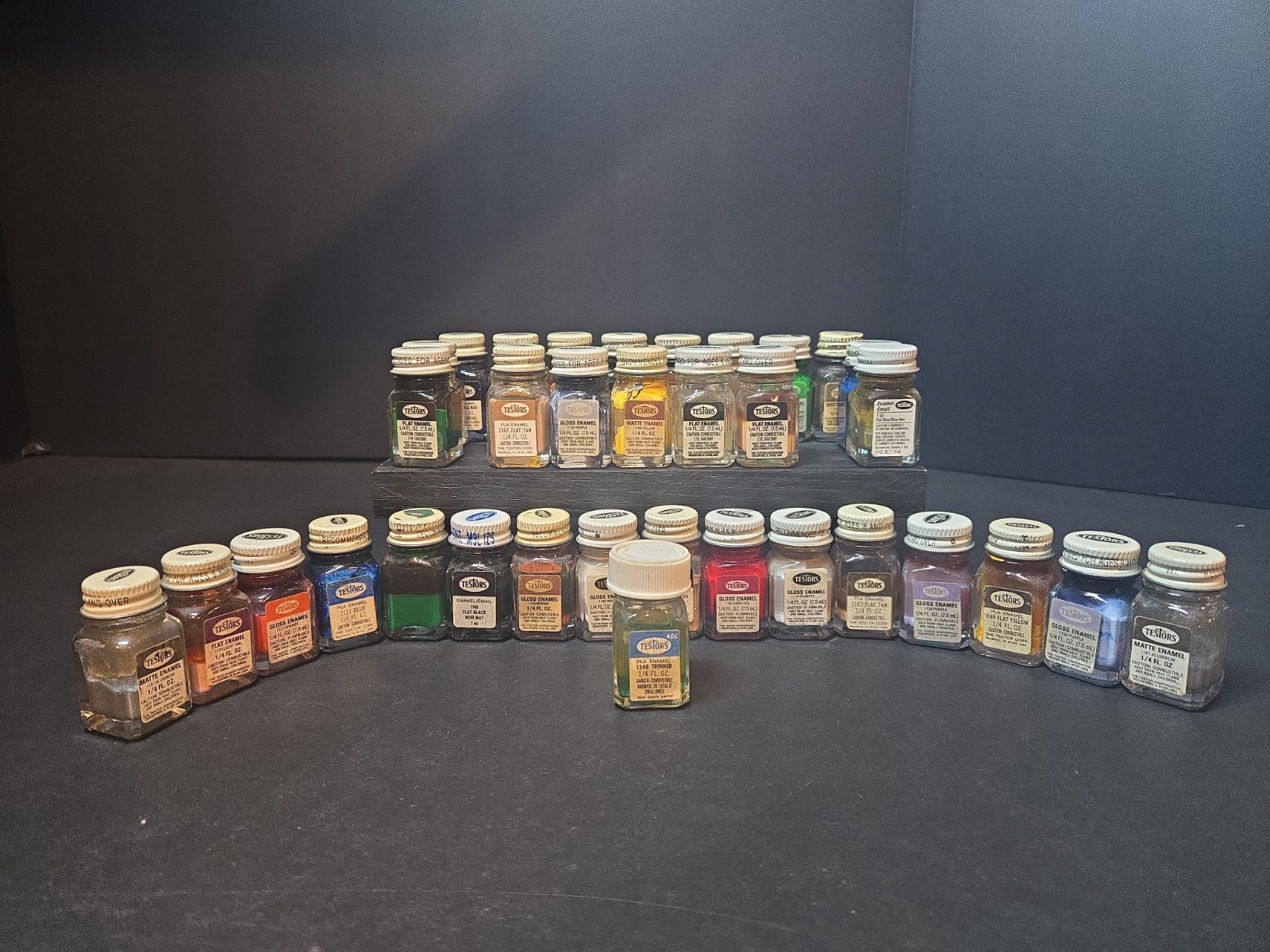 ACF Vintage Testors Enamel Paint 33 Pack Various Colors! See Details! US Seller