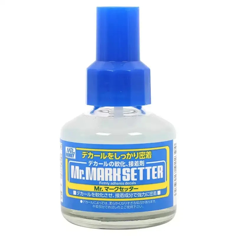 Mr.Hobby MS231/ MS232 Mr.Mark Decal Softer / Setter for Water Decal Solution