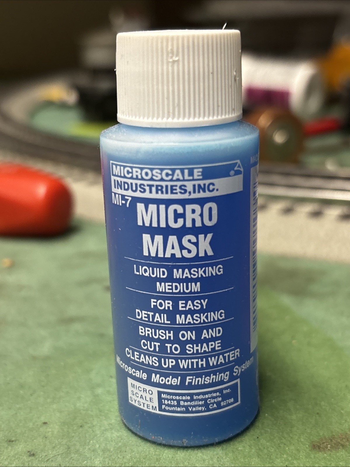 Microscale #MI-7 Micro Mask Liquid Masking – 1oz Model Railroad Planes Cars
