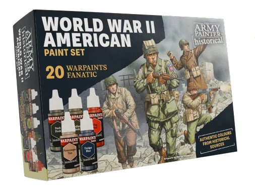 Warpaints Fanatic: Historical – WWII American Paint Set by The Army Painter