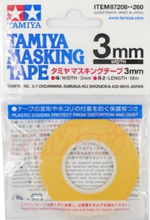 Tamiya Masking Tape 3mm TAM87208-NEW