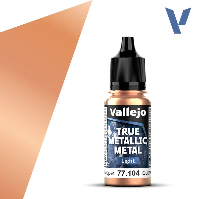 Vallejo True Metallic 77.104 Ancient Copper Highlight 18ml