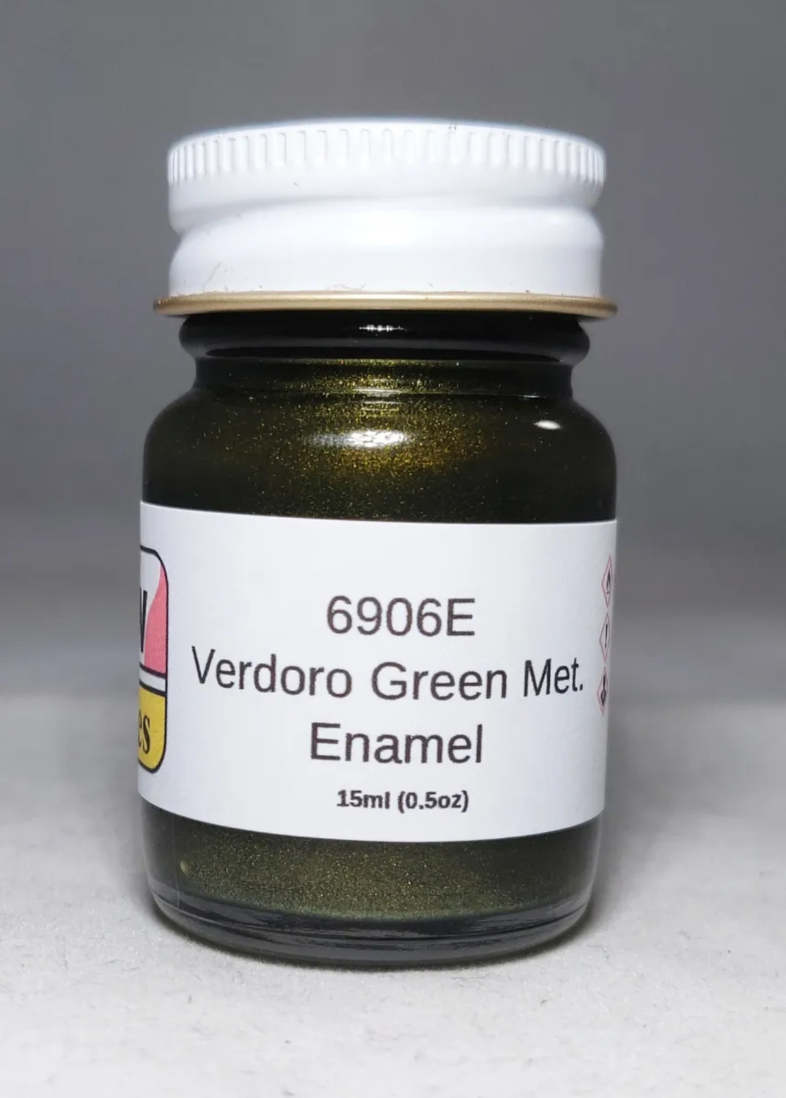 MCW Finishes 6906E Verdoro Green Met. Enamel Model Paint for Auto