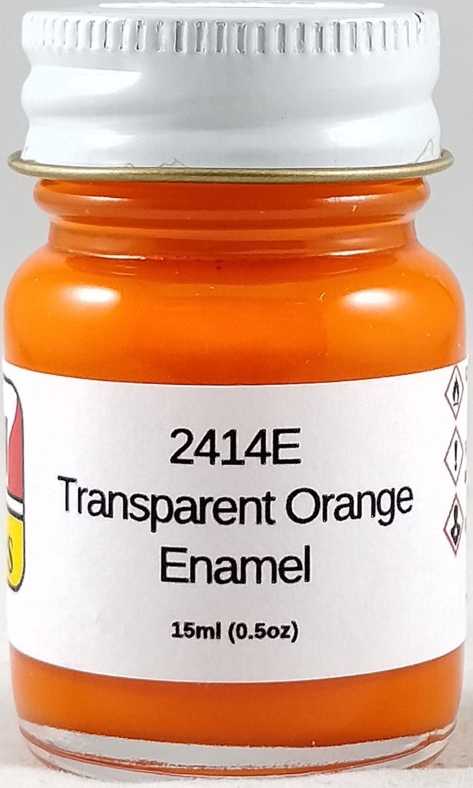 MCW Finishes Transparent Orange Enamel Model Paint for Auto, Military, Aircraft