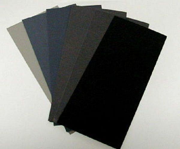 Hobby Stix 303 x 3.5″x8″ Ultra Fine Hobby Sanding Sheets (8 diff grits/Bag)