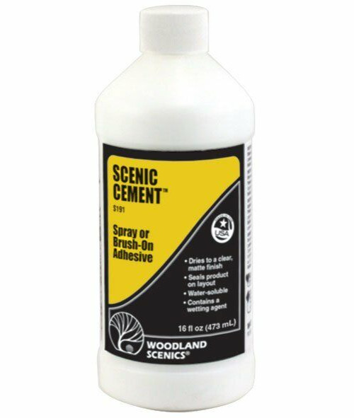 Woodland Scenics ~ New 2024 ~ Scenic Cement ~ 16oz ~ S191