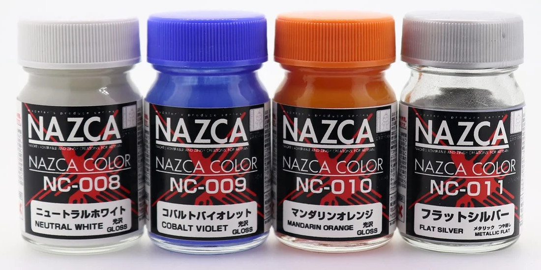 GAIA Color NAZCA Series Lacquer Paint NC001-015 (15ml) Multiple Options