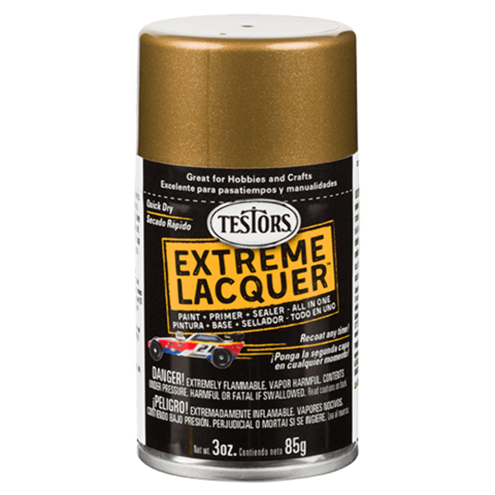 Testors 1847MT One Coat Lacquer Spray Bronze, 3oz