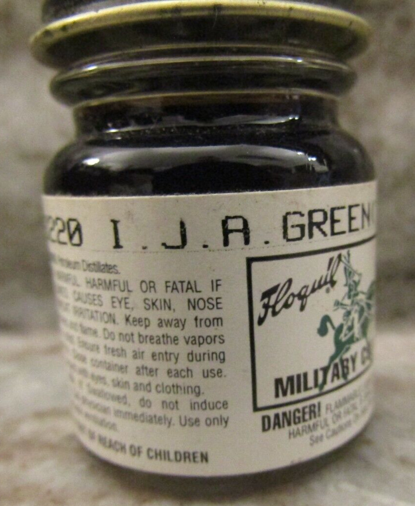 FLOQUIL ENAMEL MODEL PAINT – MILITARY COLORS .5 oz – I.J.A. JAPAN ARMY GREEN