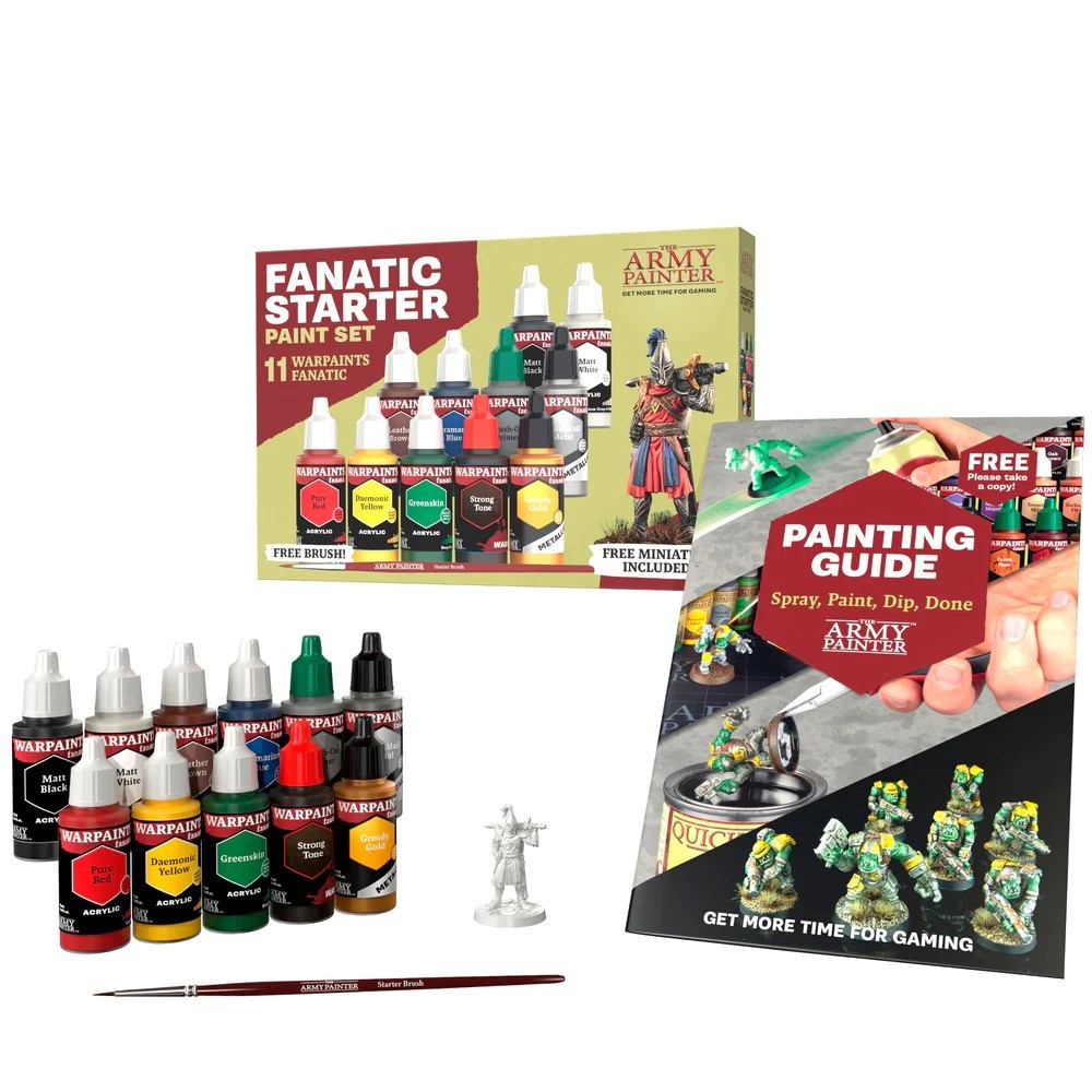 Army Painter WARPAINTS PAINT Fanatic Starter Set AW8066