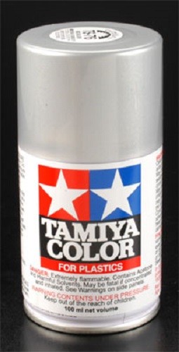 Tamiya TS-76 Mica Silver Spray Lacquer Paint 85076