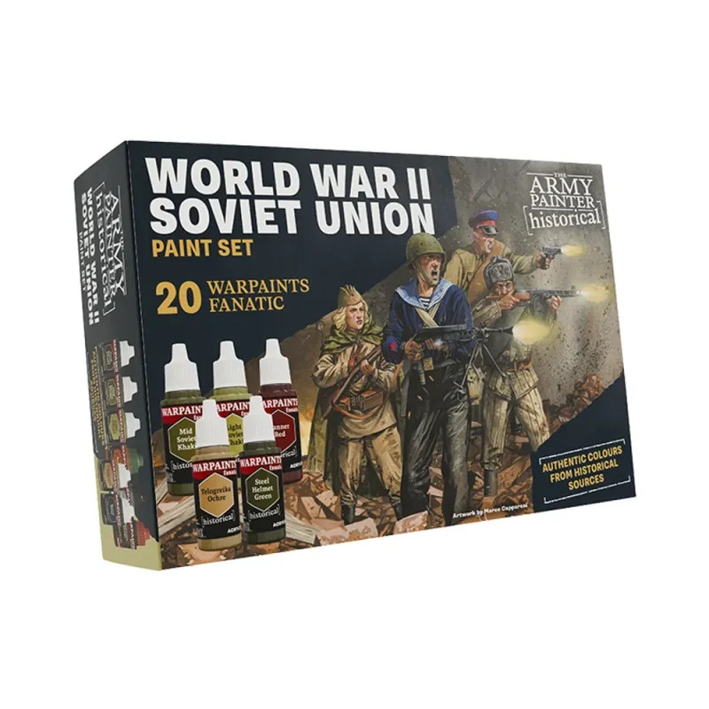 Army Painter World War II Soviet Union Paint Set Warpaints Fanatic New Free Ship