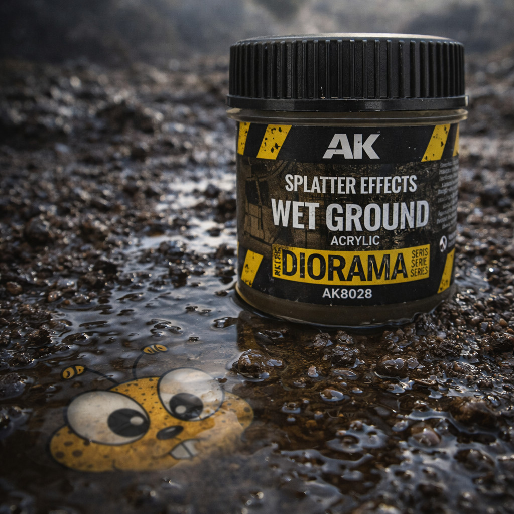AK Interactive Diorama Acrylic Texture Effects🍯Model Kit Miniature Basing Paste