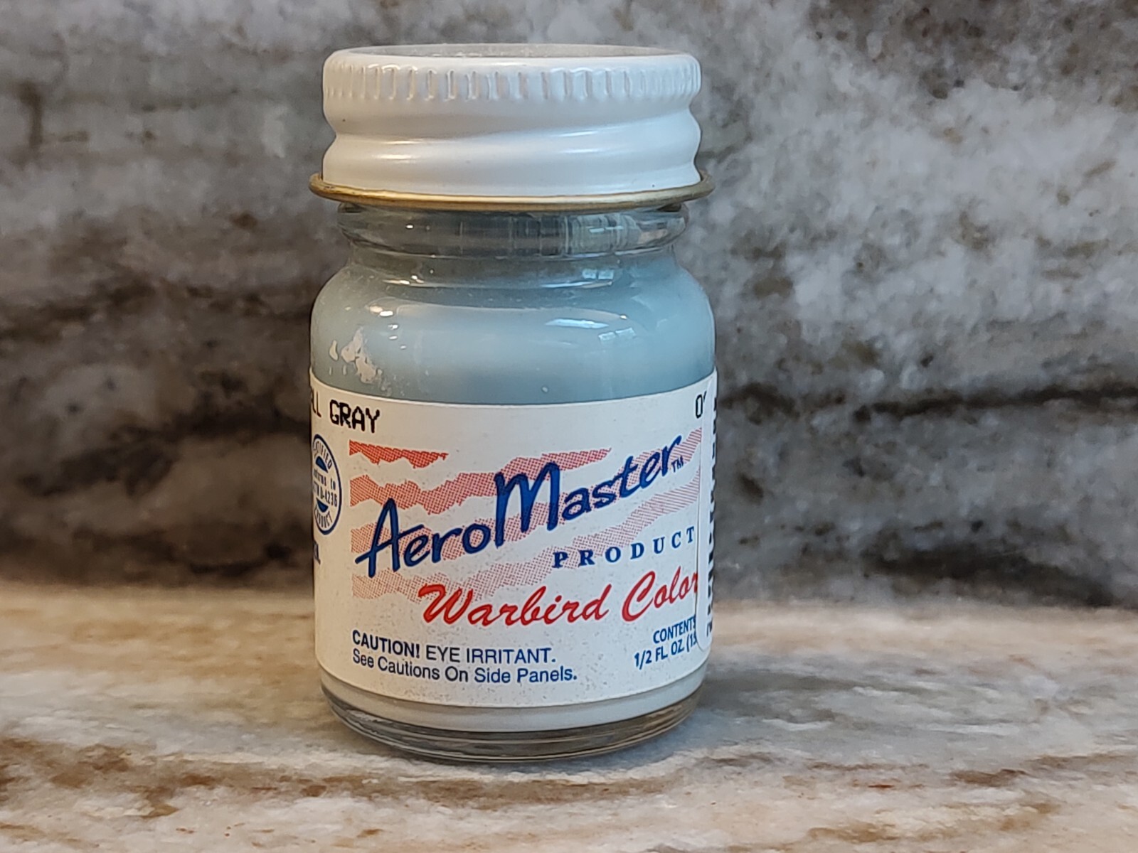 AEROMASTER – WARBIRD COLORS – .5 oz ACRYLIC PAINT – “JAPAN” OVERALL GRAY