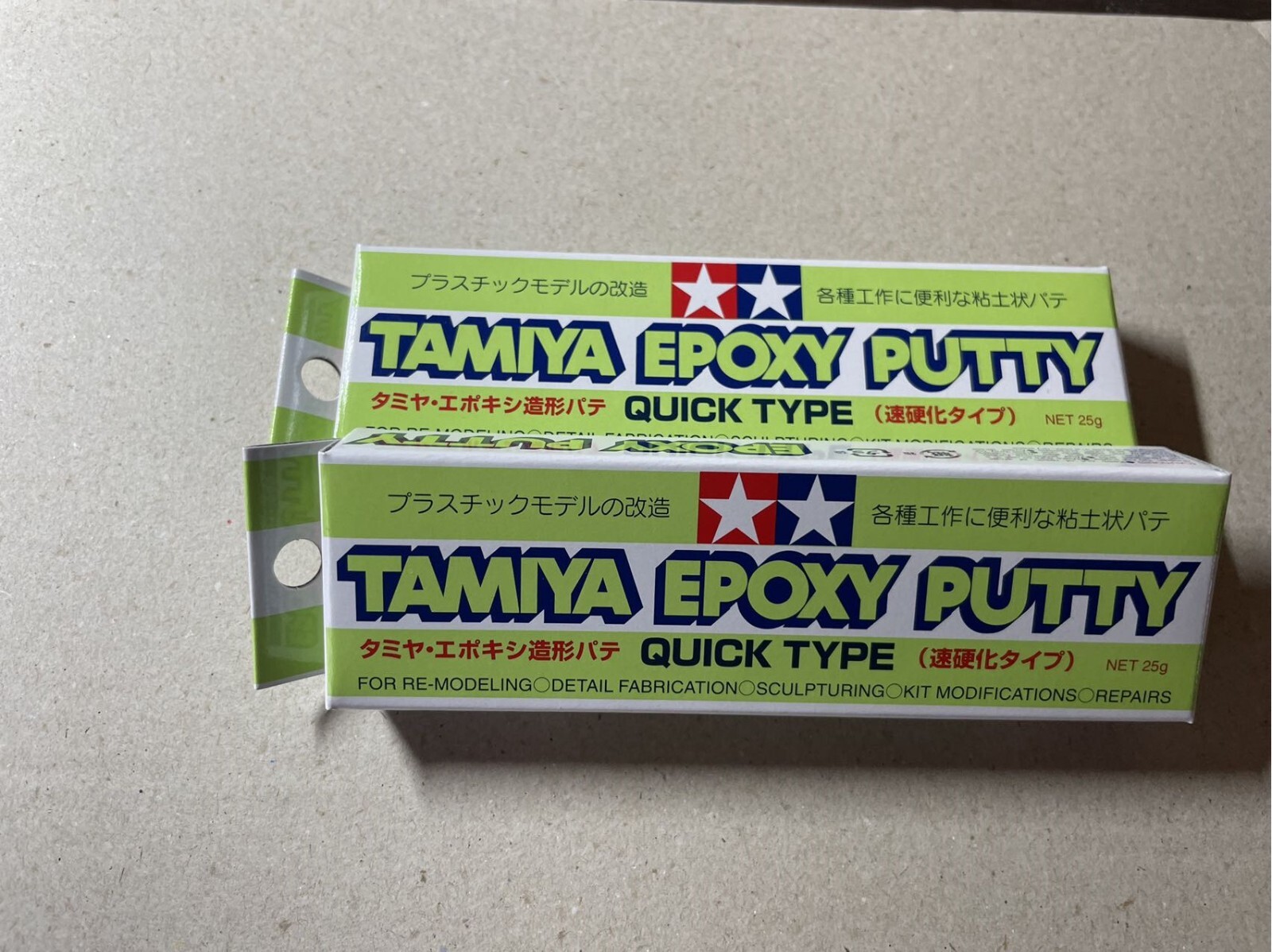 TAMIYA 87051 molding Paints & Finishes Epoxy Putty Quick Type Net 25g Japan