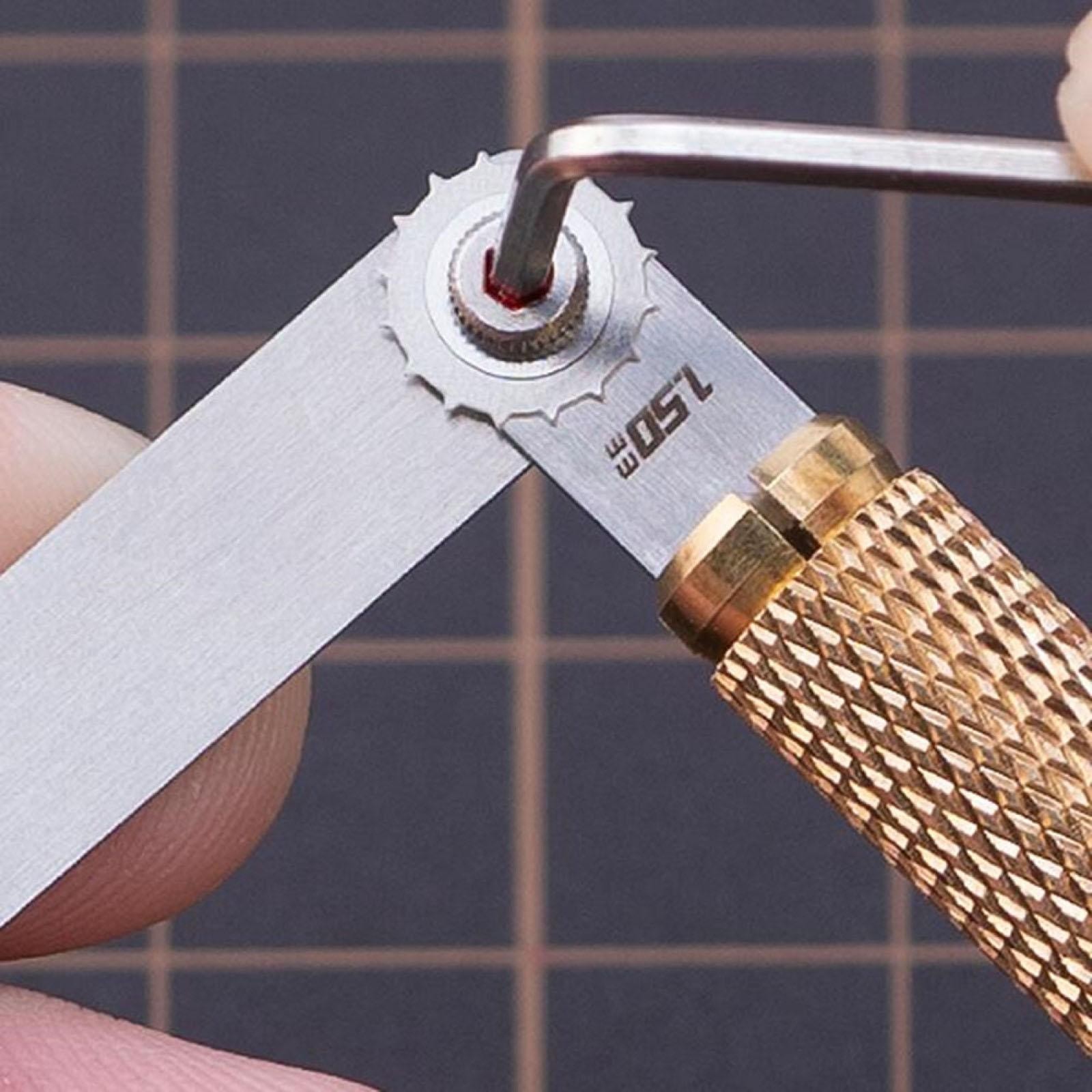 Steel Rivet Roller Marking Tool & Handle Model Building Accessories Parts