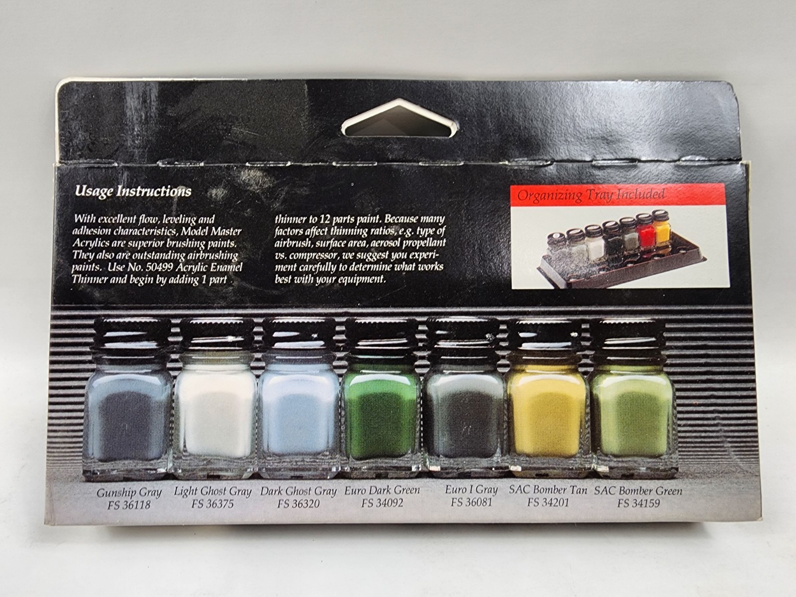 Testors 50502 Model Master Acrylic Paint Set Modern U.S. Air Force – NOS Sealed