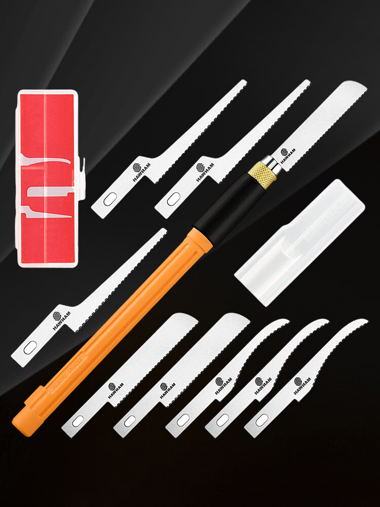 Mini Hand Saw Model Craft Tools Modelling Hobby Razor Saw Hacksaw Tool DIY KitCd