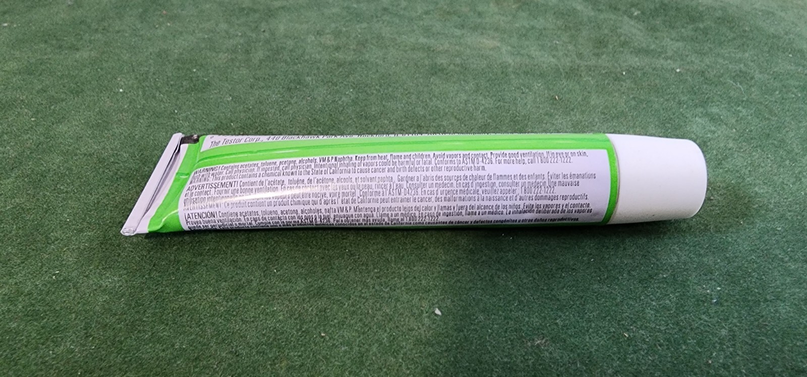 Testors Cement for Metal & Wood 5/8 Fl Oz 4505AT