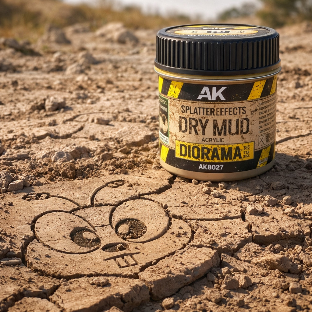 AK Interactive Diorama Acrylic Texture Effects🍯Model Kit Miniature Basing Paste