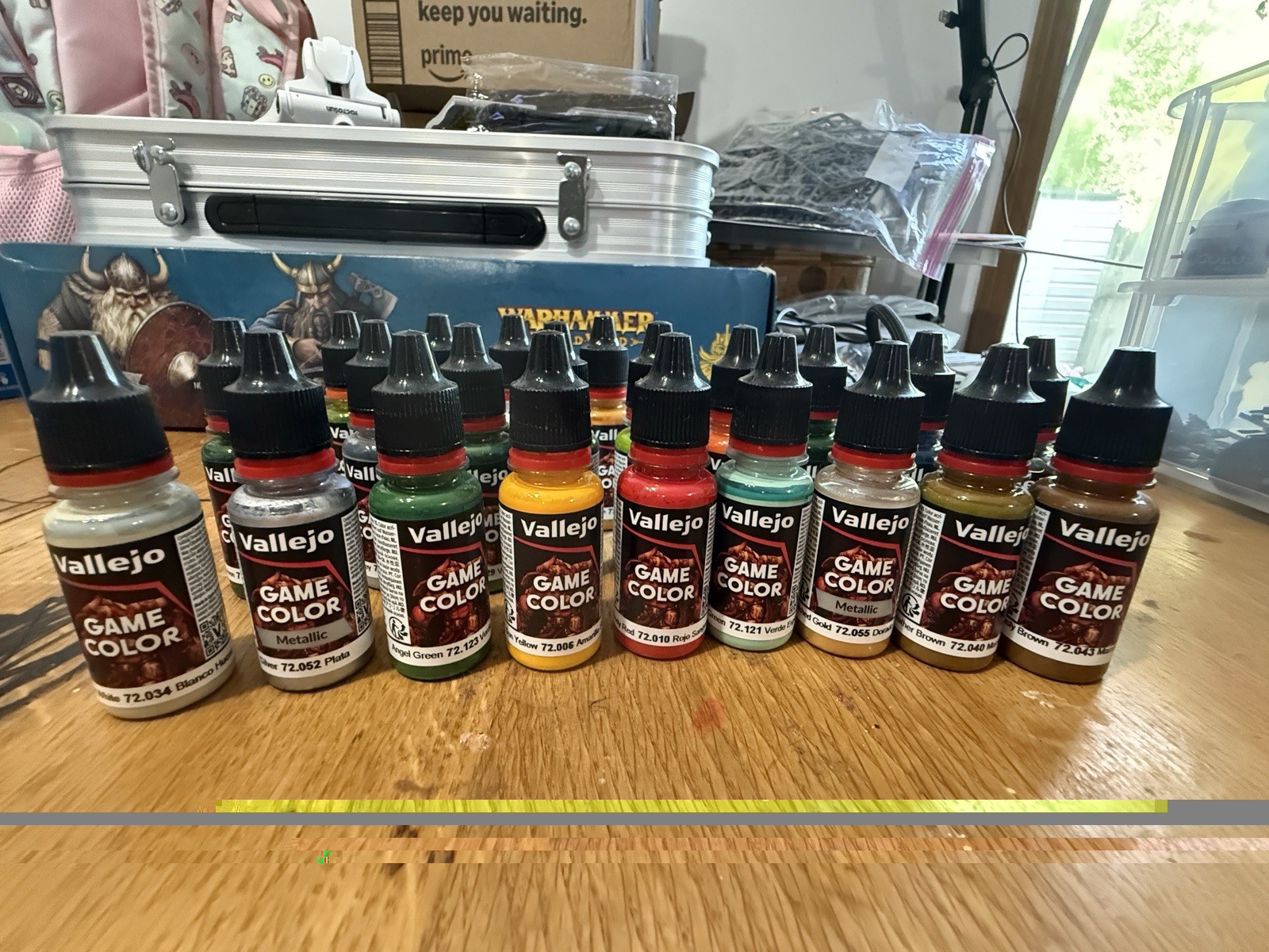 Mixed Brands Model Paint Lot Multicolor Metallic 20ml/0.68oz Bottles