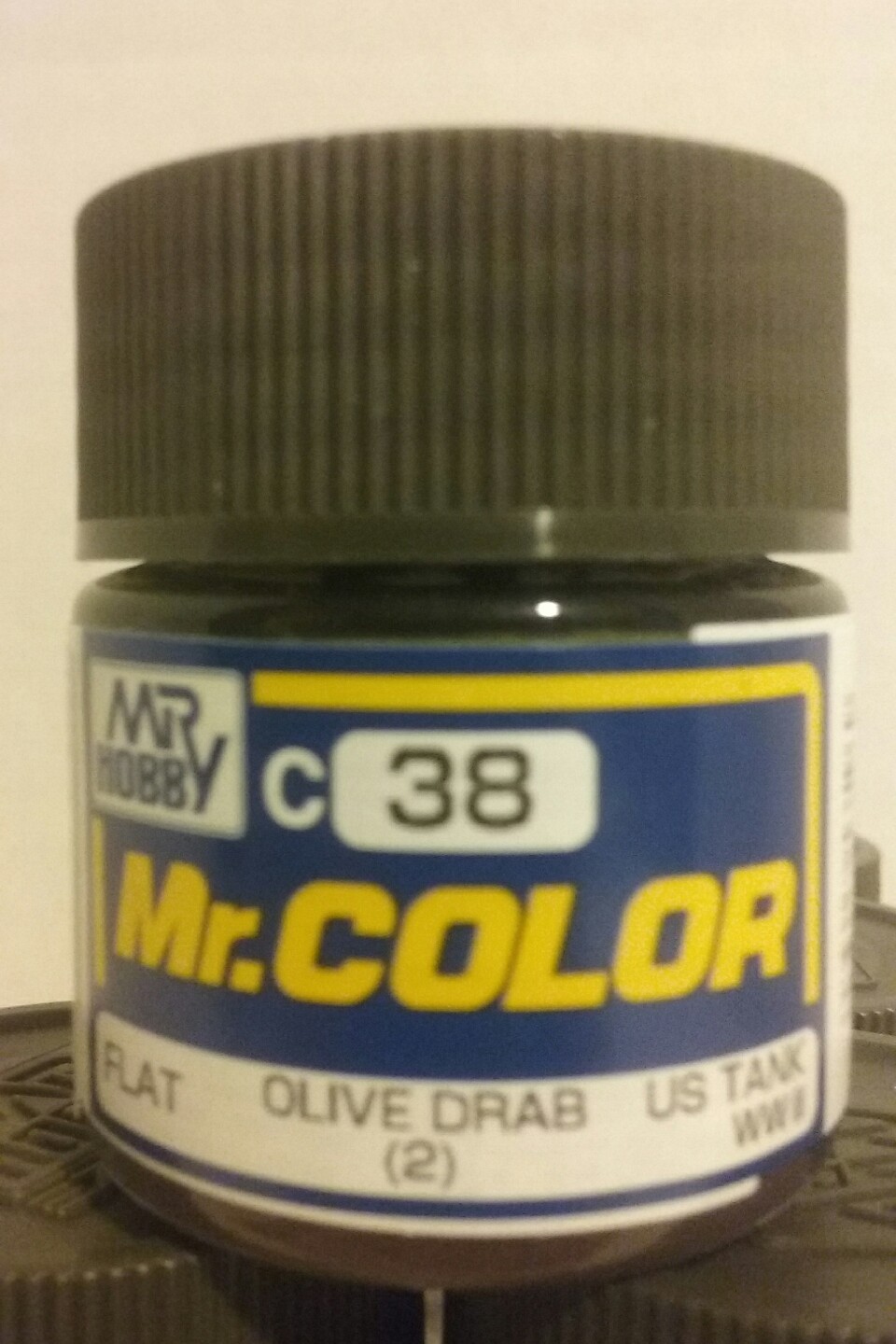 Gunze Sangyo / Mr Color acrylic paint C-38 Flat Olive Drab (2) 10ml