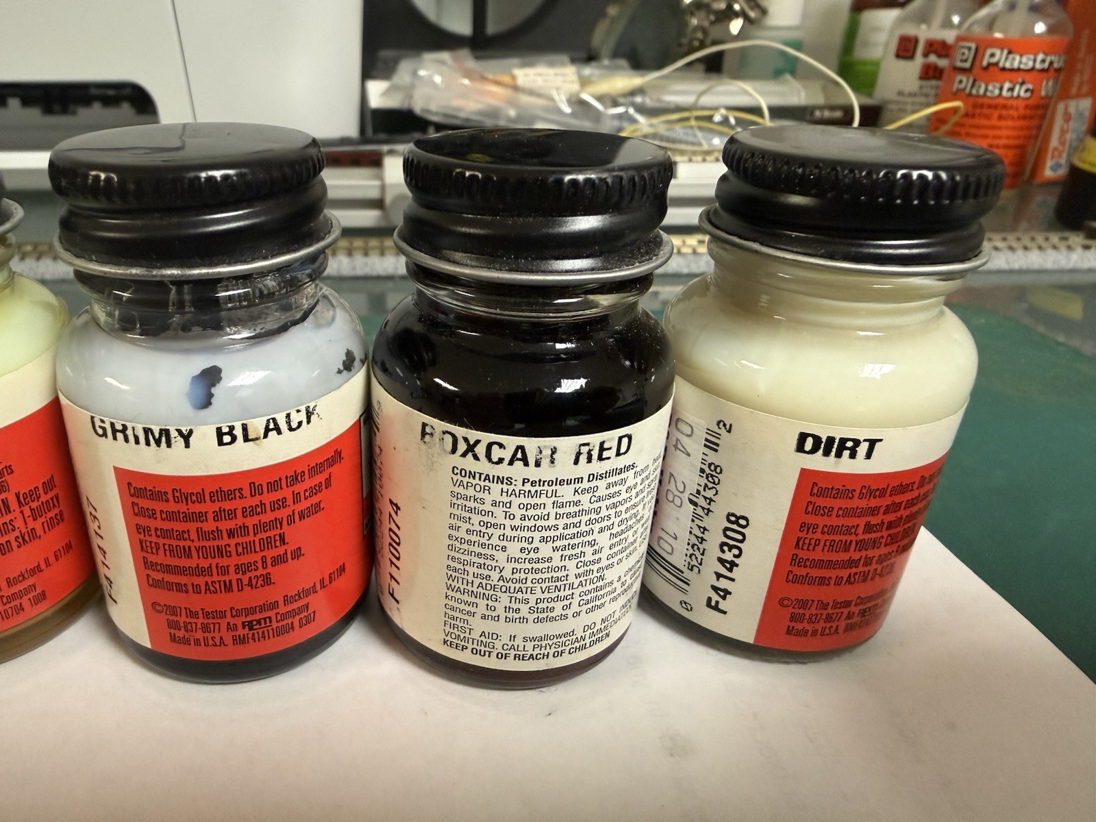 FLOQUIL POLLY SCALE RAILROAD COLORS MODEL PAINT 1oz 1 oz – Multiple Colors Lot
